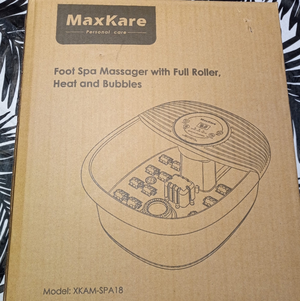 Max Kare Foot Spa New Never opened